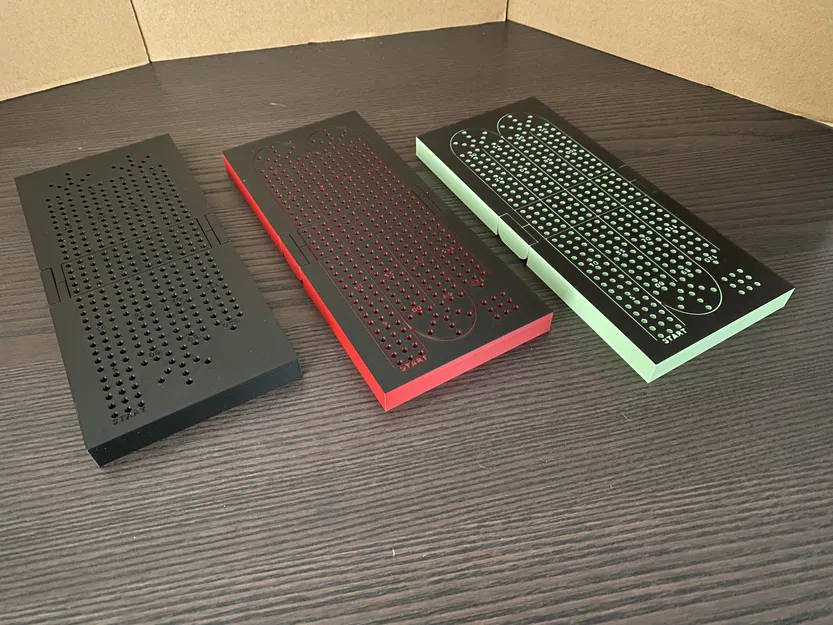 Bàn Cờ Cribbage Gấp Gọn - Image 2