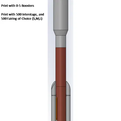 Mô hình Atlas V - Tỉ lệ 1:100 - ULA