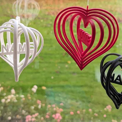 Trái tim xoay cá nhân hóa dạng tham số