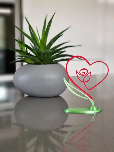 Trái Tim Hoa Hồng Valentine - Image 1