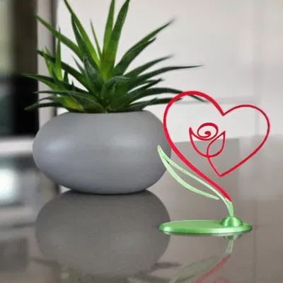 Trái Tim Hoa Hồng Valentine