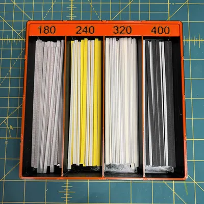 Khay Gridfinity 4x4 Đựng Nhíp Chà Nhám