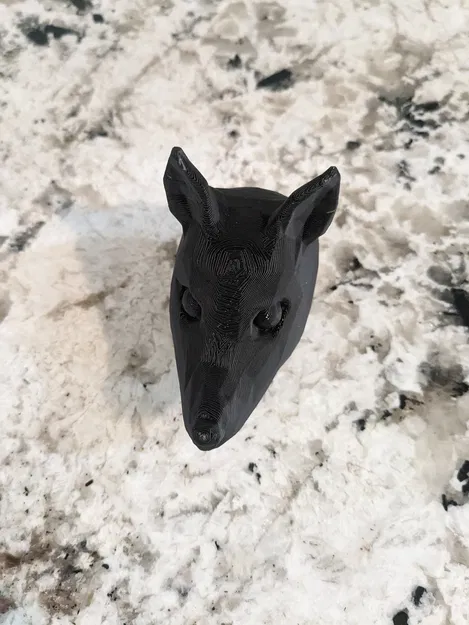 Đầu Sói Phong Cách Low Poly - Image 3