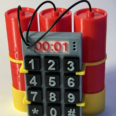 Mô hình Ống/Thỏi Thuốc Nổ Dynamite/TNT