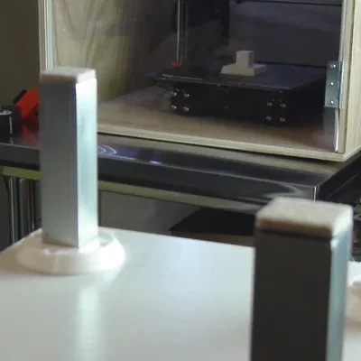 Mặt bích tròn cho ống nhôm vuông thành 3.2 mm