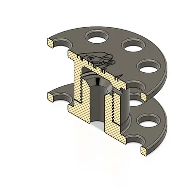 Cuộn chỉ lặn (Scuba Diving Spool)