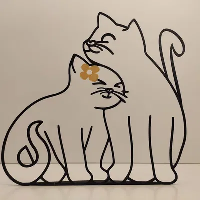 Tượng Mèo Con Yêu Thương