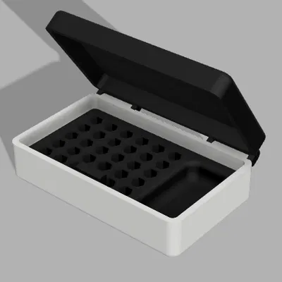 Hộp Đựng Mũi Tua Vít Cứng Cáp