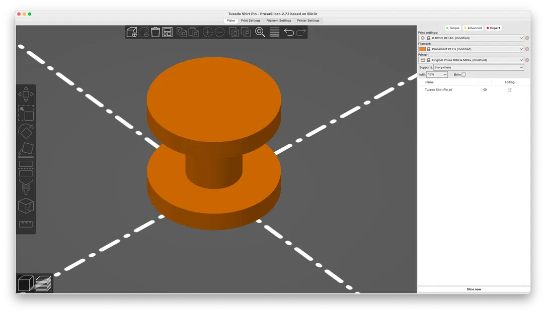 Trâm Cài Áo Sơ Mi Tuxedo - Image 2