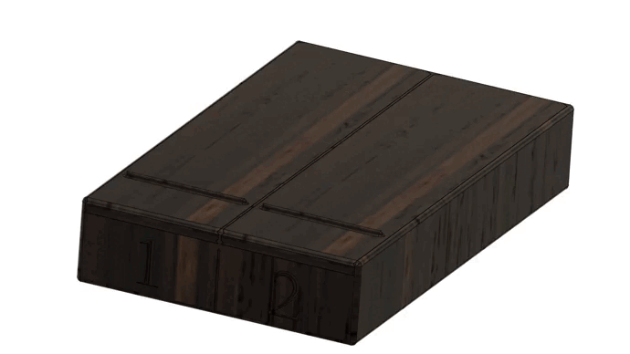 Hộp đựng thuốc đôi - cỡ siêu lớn - Thumbnail 2