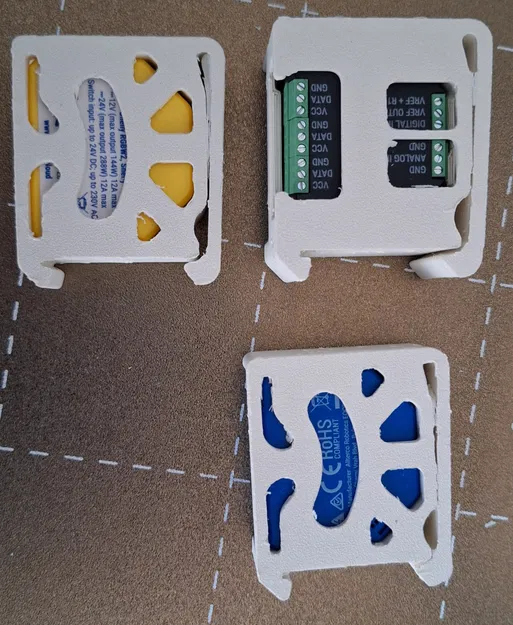 Kẹp gắn Shelly Plus lên ray DIN - Image 3