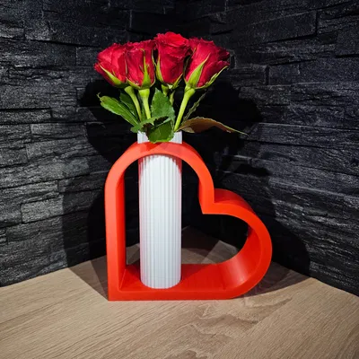 Chậu Hoa Hình Trái Tim