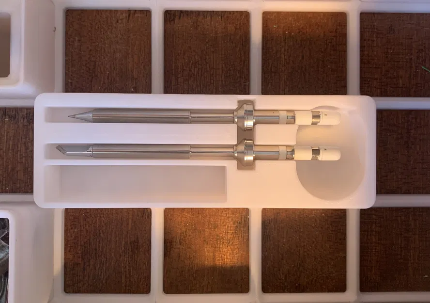 Phần Mở Rộng Hộp Đựng Pinecil & Mũi Hàn Gridfinity - Image 2