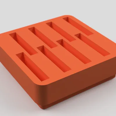 Hộp Gridfinity đựng pin CR2032