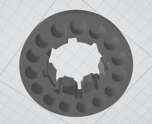 Mặt Bích Phanh Bánh Sau Xe Đẩy ABC Samba 4 - Image 1