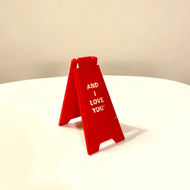 Biển Cảnh Báo Mini Cho Ngày Valentine - Image 2