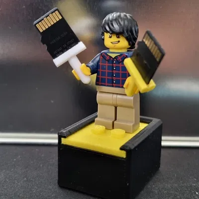 Hộp Đựng Thẻ SD "Silent Coworker"