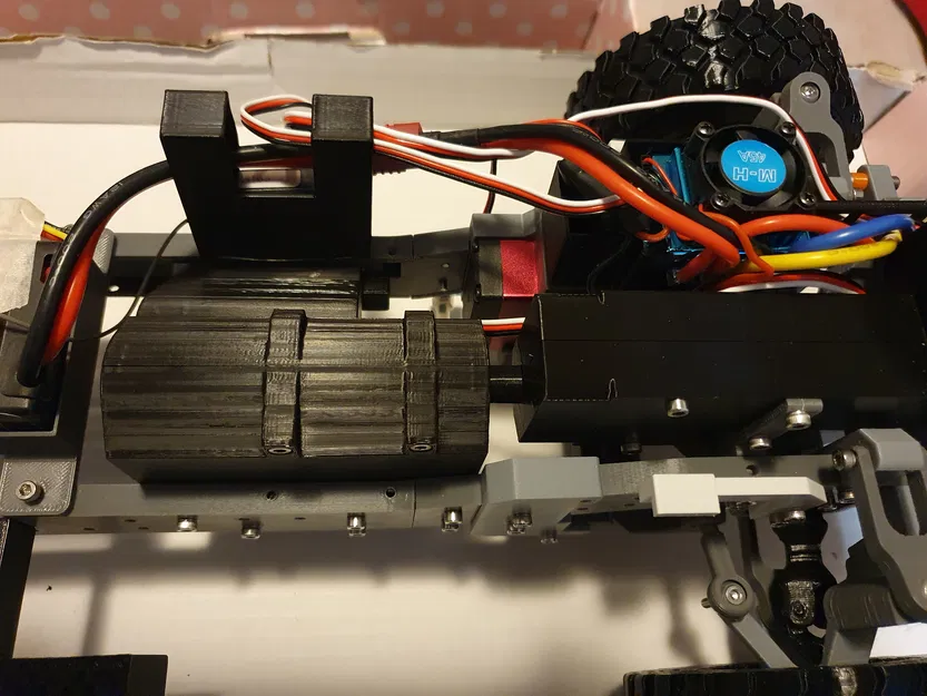 Hộp số Crawler cho UNIMOG RC (Xe RC / Xe tải RC) - Image 3