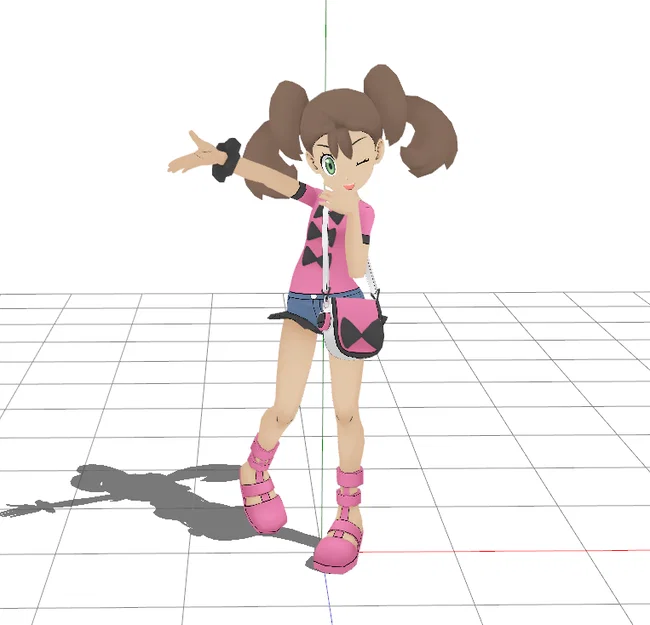 Mô Hình Pokémon Shauna Có Đế - Image 1