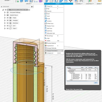 Ống Đựng Tiền Xu Theo Tham Số