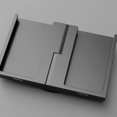 Giá đỡ đèn LED 2 nút điều khiển gấp gọn tiện lợi