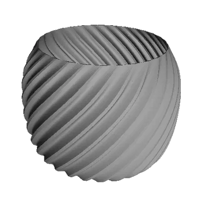 Bình Hoa Xoắn (Chế Độ Bình Hoa) Không Cần Giá Đỡ