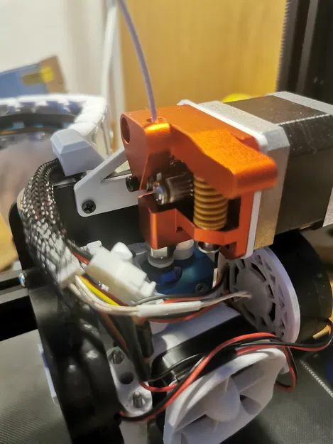 Bộ Đế Truyền Động Trực Tiếp Cho Ender 3 (Tấm Lưng Dài, Hai Bánh Răng) - Image 1