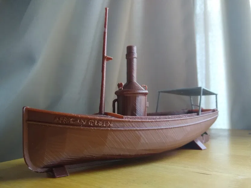 Mô Hình Thuyền The African Queen - Image 4