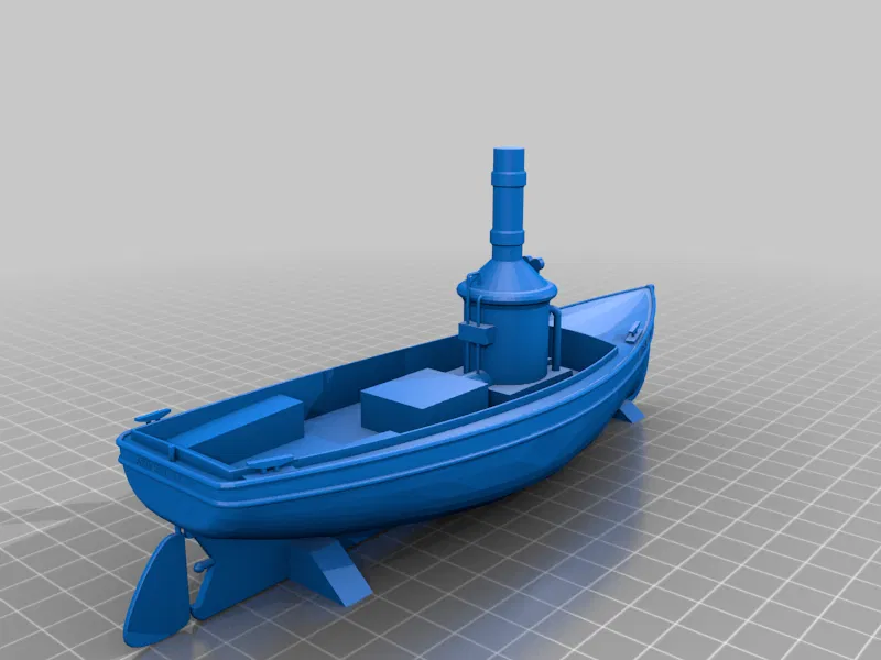 Mô Hình Thuyền The African Queen - Image 5