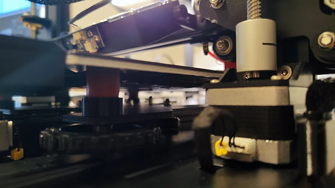 Ender 3 S1 Pro - Tấm đệm cao hơn cho cục chặn silicon cuối cùng - Image 1