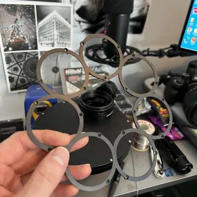 Mặt nạ lọc cho Player One Phoenix bánh xe lọc 50mm cho lọc chroma chưa gắn