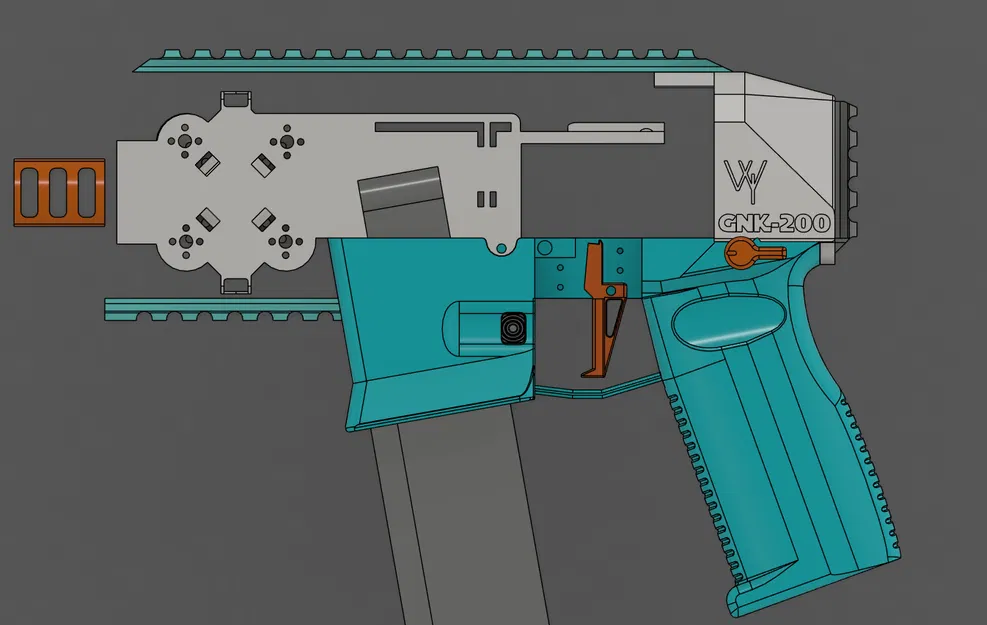 GNK-200 Nút Bấm Nạp Đạn (V1.5) + Phiên bản Công Tắc Xoay - Image 3