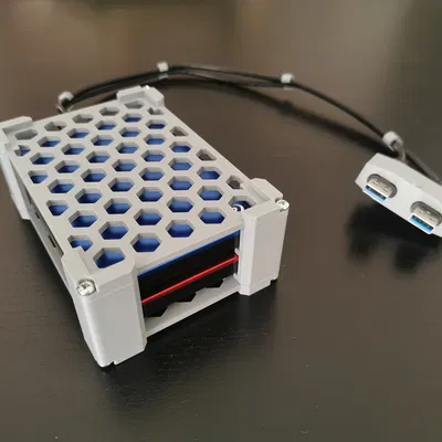 Giá đỡ xếp chồng 2 ổ cứng ngoài