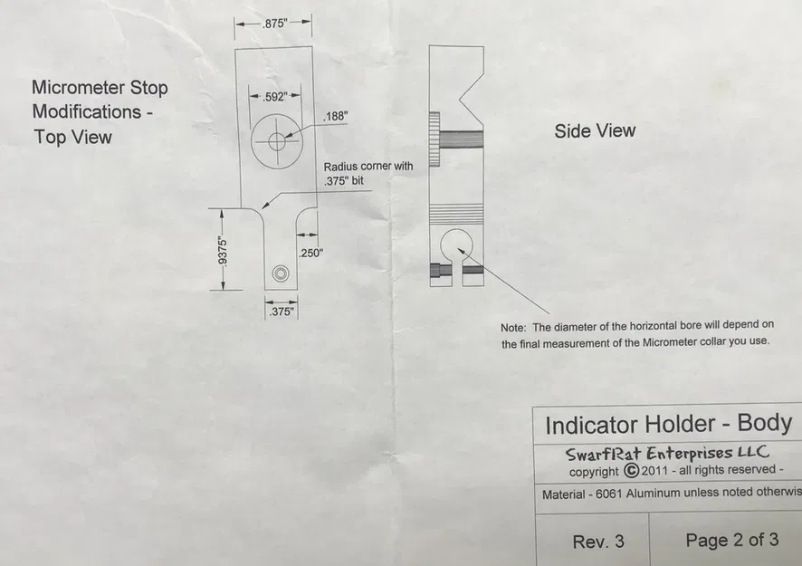 Giá Đỡ Đồng Hồ So Mini - Image 7