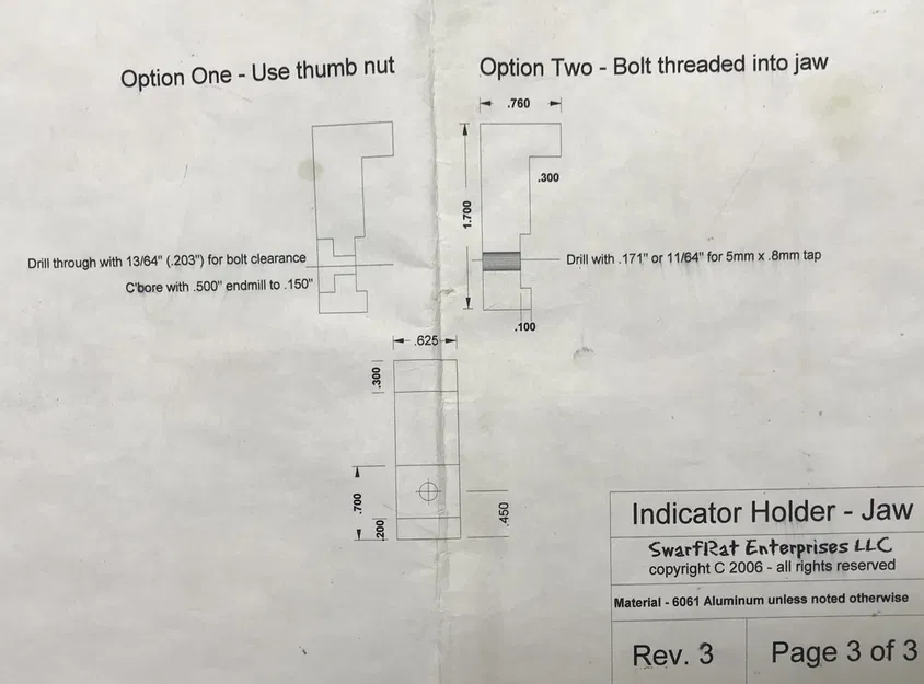 Giá Đỡ Đồng Hồ So Mini - Image 8