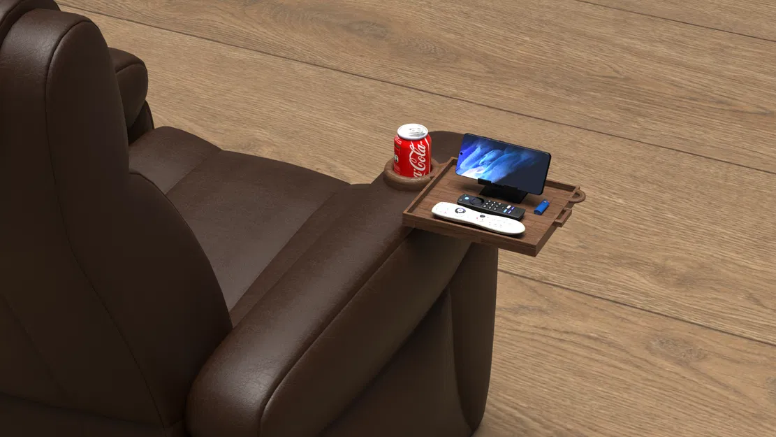 Khay Đựng Máy Tính Bảng Cho Ghế Thư Giãn - Image 1