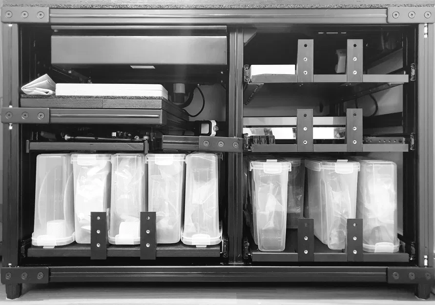 Giá đỡ gắn mặt trước ngăn kéo - Image 2