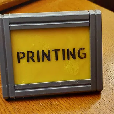 Đế Báo Tình Trạng Máy In Để Bàn