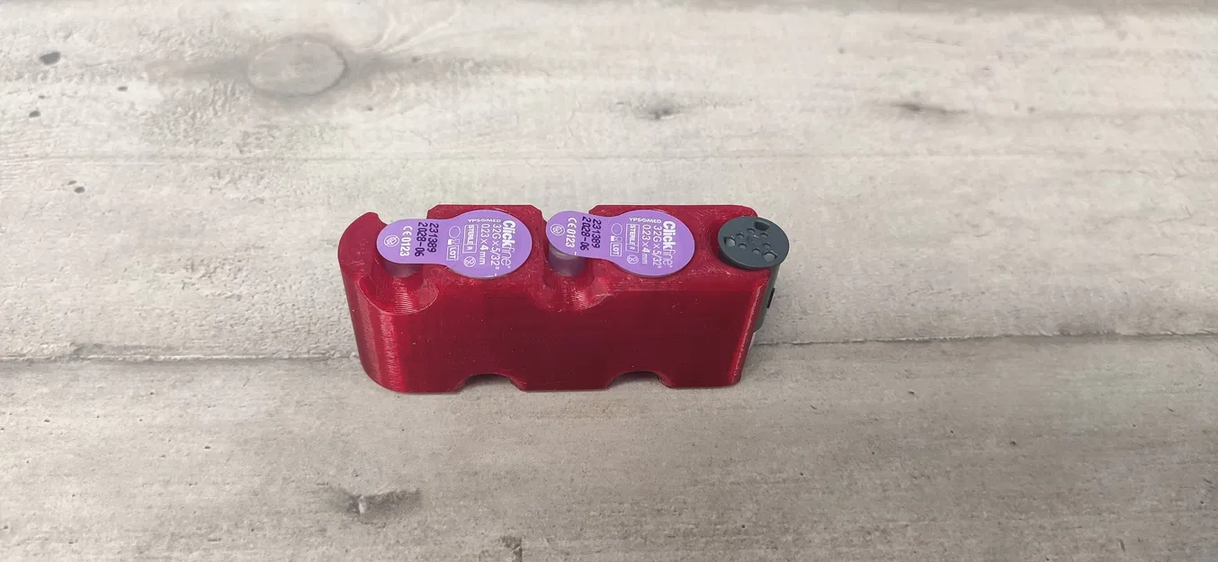 Hộp đựng kim ClickFine x4 + Ống Fastclix x1 - Image 1