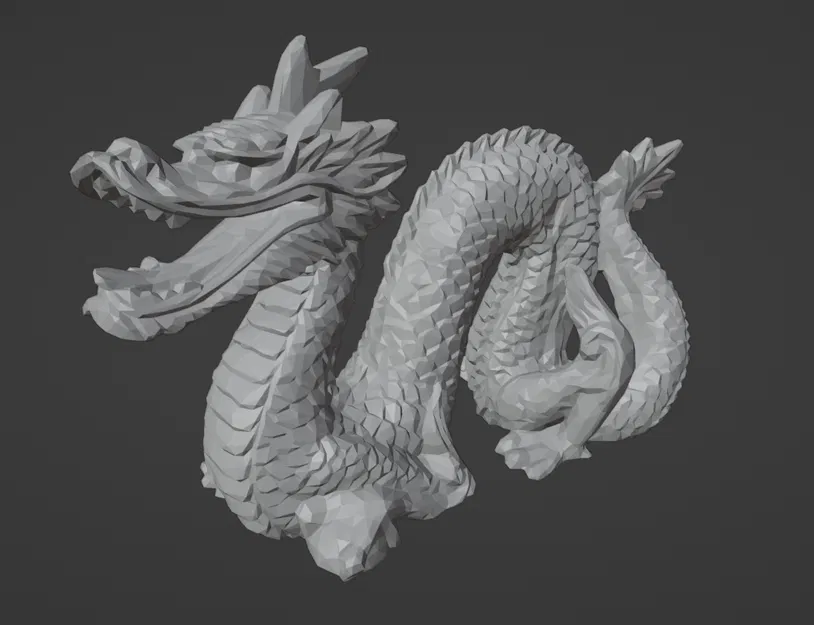 Rồng Stanford (low poly) - Bản phối lại - Image 1