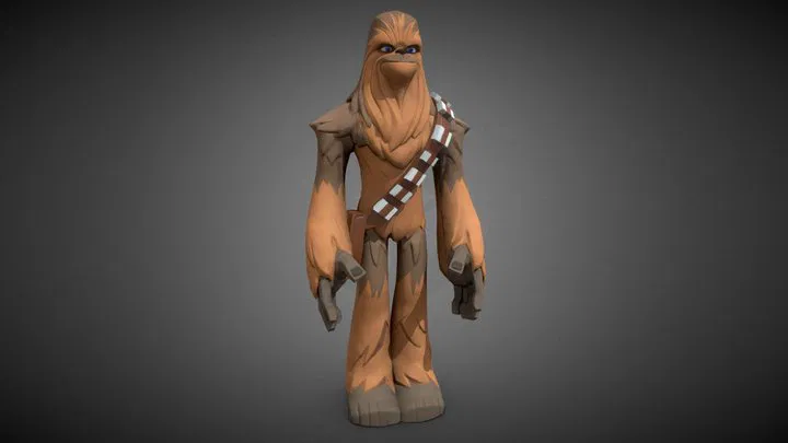 Disney Infinity : Chewbacca - Mô hình in 3D - Image 1