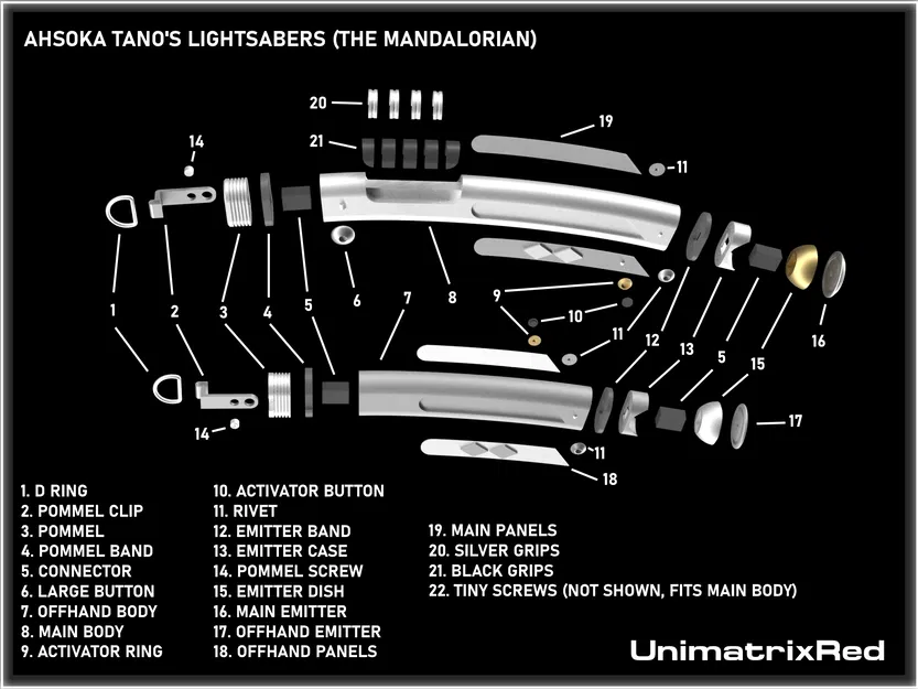 Thanh kiếm ánh sáng của Ahsoka Tano - Star Wars The Mandalorian - Image 3