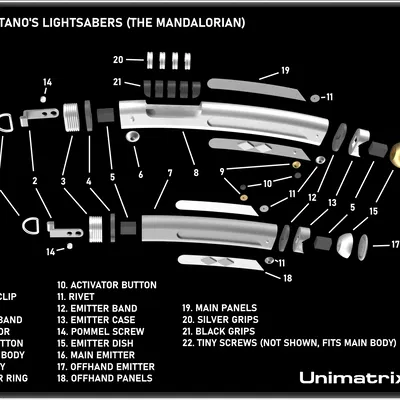 Thanh kiếm ánh sáng của Ahsoka Tano - Star Wars The Mandalorian