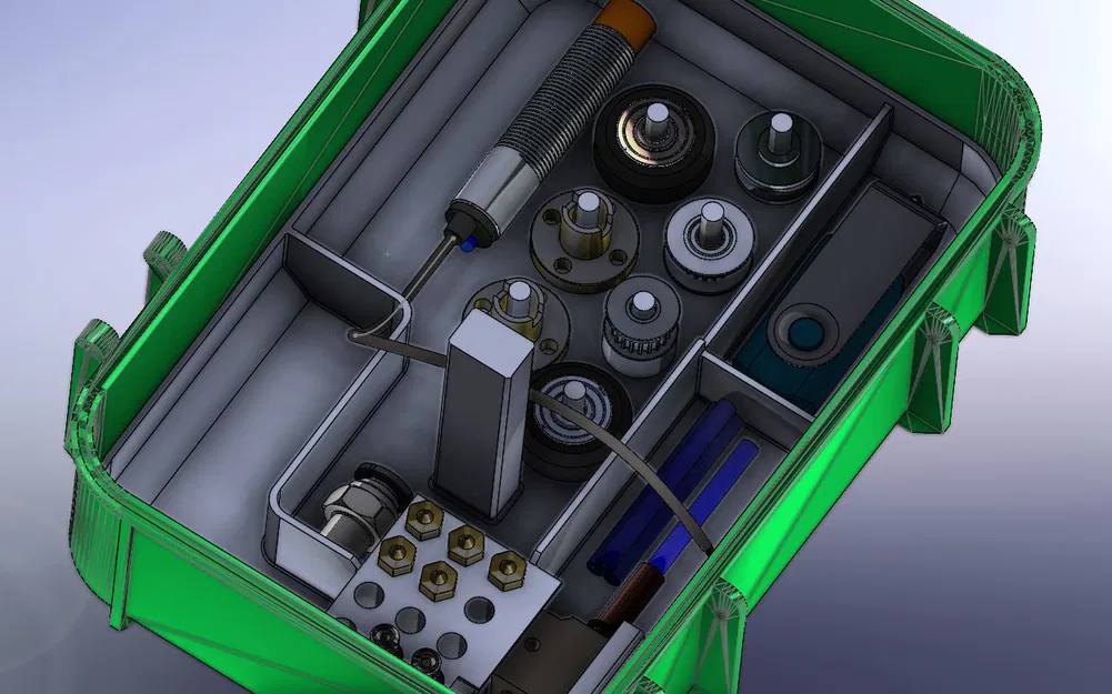 Hộp đựng phụ tùng máy in 3D - Hộp dụng cụ có tham số - Image 1