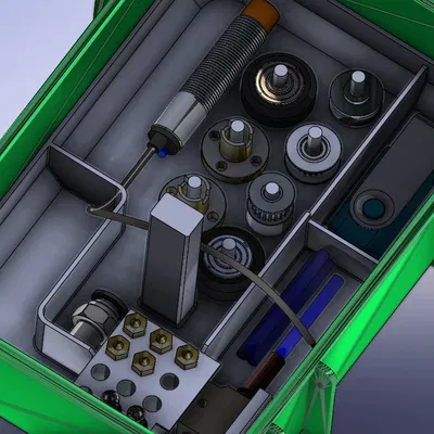 Hộp đựng phụ tùng máy in 3D - Hộp dụng cụ có tham số