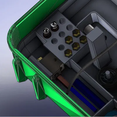 Hộp đựng phụ tùng máy in 3D - Hộp dụng cụ có tham số