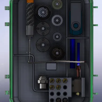 Hộp đựng phụ tùng máy in 3D - Hộp dụng cụ có tham số