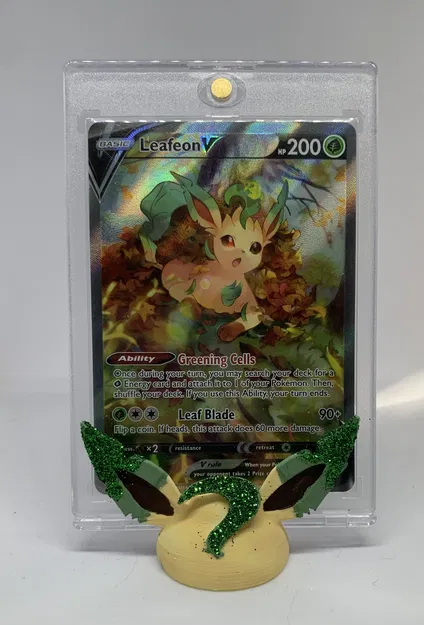 Chân Đế Card Pokemon Leafeon (Cần Hỗ Trợ) - Image 1