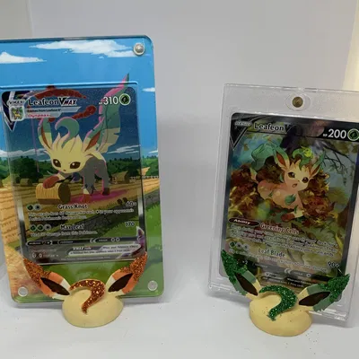 Chân Đế Card Pokemon Leafeon (Cần Hỗ Trợ)