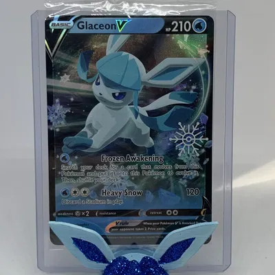 Chân Đế Thẻ Bài Pokemon Glaceon (Cần Hỗ Trợ)